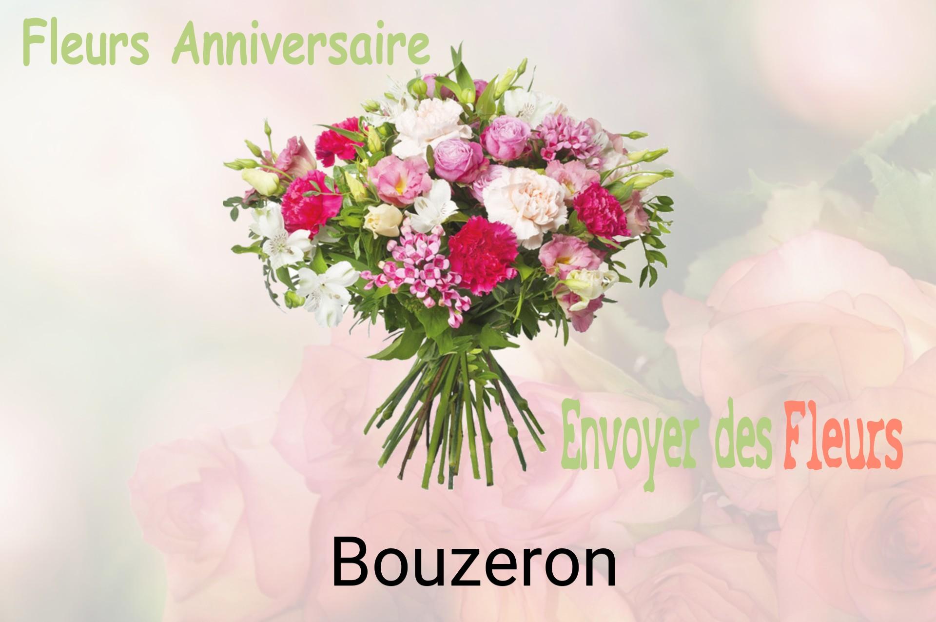 Bouquet de fleurs d’anniversaire livré à Bouzeron